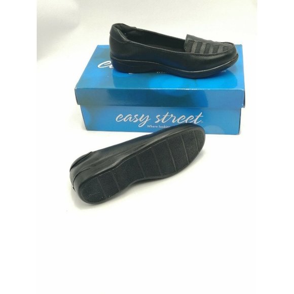 Easy Street Genesis Slip On Loafers Black Women's US 7.5 M - Picture 6 of 7